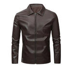 Pu Leather Jacket Men