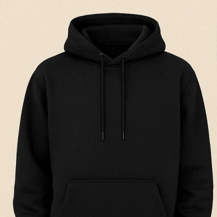Large-size men's cotton hoodie