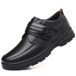 Mens Genuine Leather Slip-On Casual Shoes
