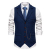Mens Slim Fit Vintage Vest