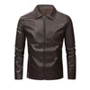 Pu Leather Jacket Men