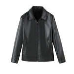 Pu Leather Jacket Men