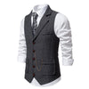 Mens Slim Fit Vintage Vest